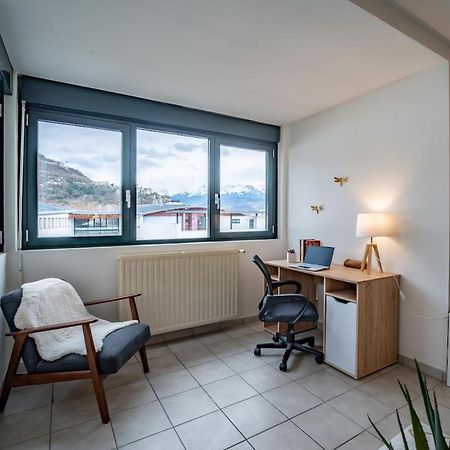 Appartement Standing Europole, garage privé, calme, netflix à Grenoble Extérieur photo