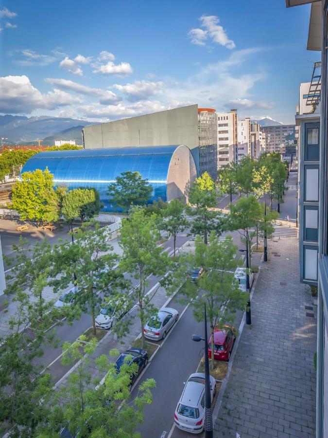 Appartement Standing Europole, garage privé, calme, netflix à Grenoble Extérieur photo
