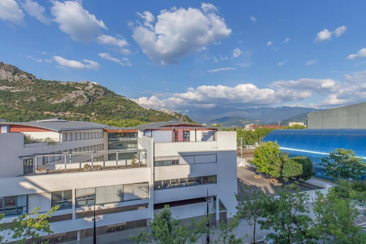 Appartement Standing Europole, garage privé, calme, netflix à Grenoble Extérieur photo
