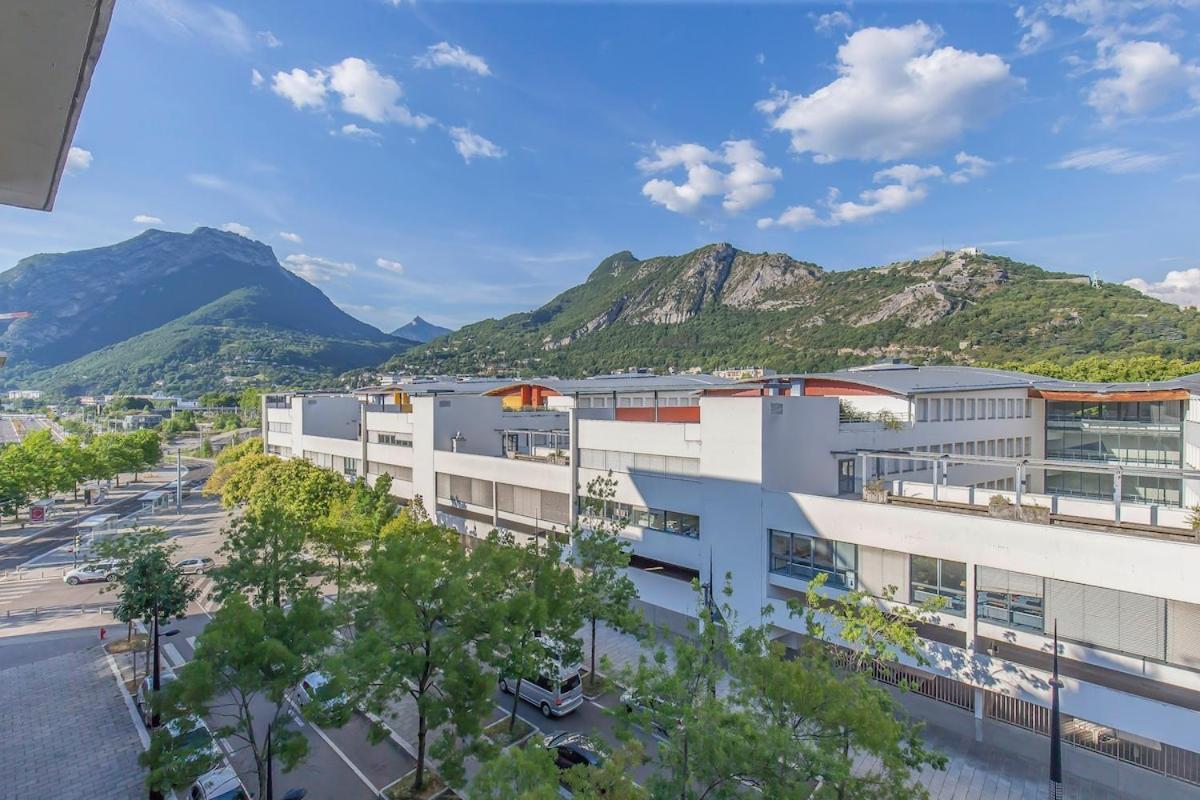 Appartement Standing Europole, garage privé, calme, netflix à Grenoble Extérieur photo
